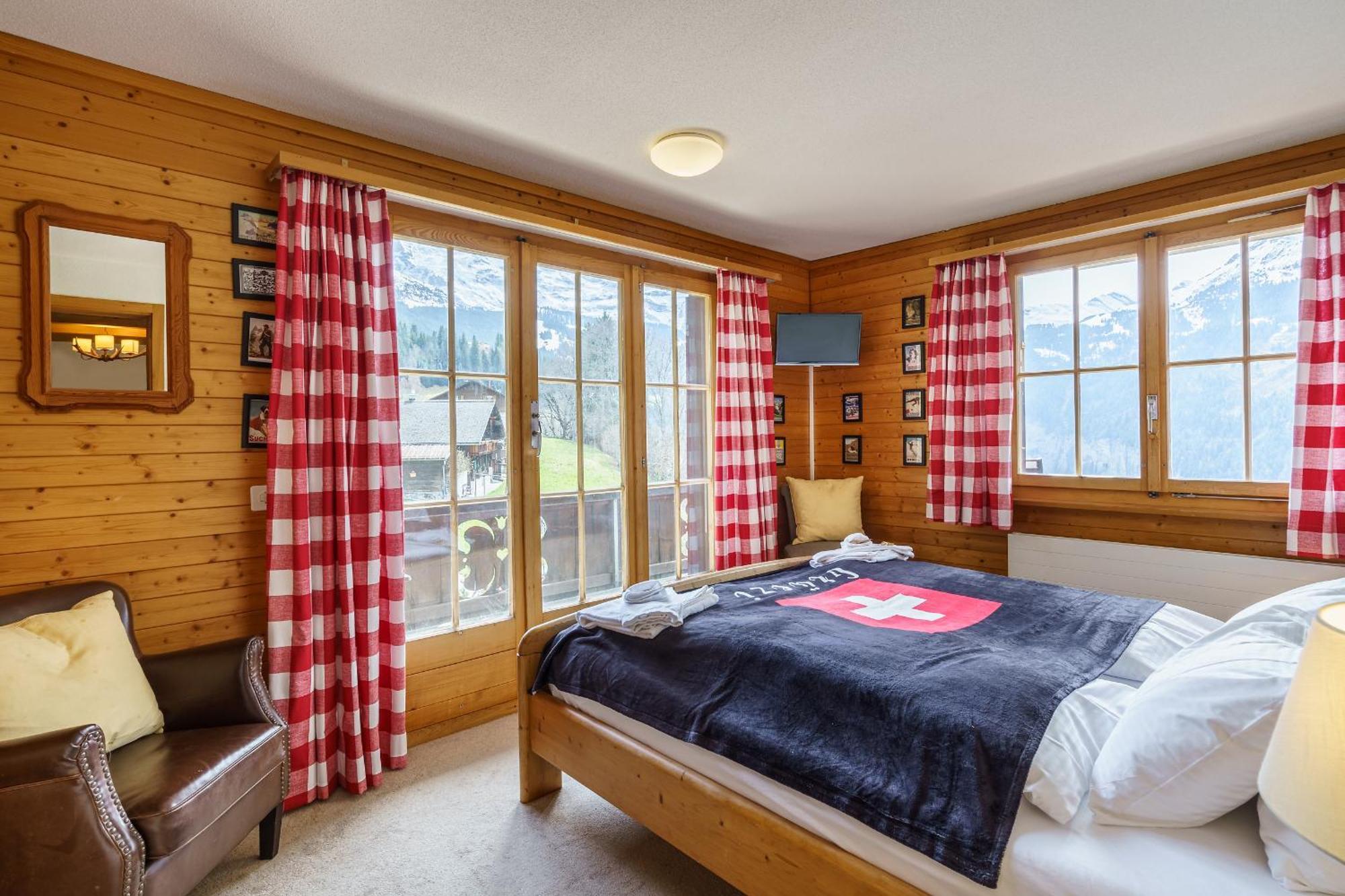Chalet Bergkristall Венген Экстерьер фото