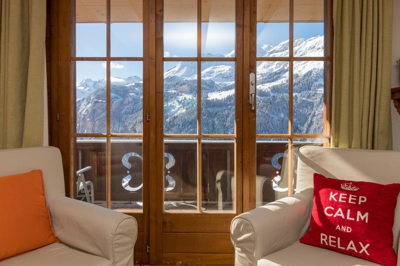 Chalet Bergkristall Венген Экстерьер фото