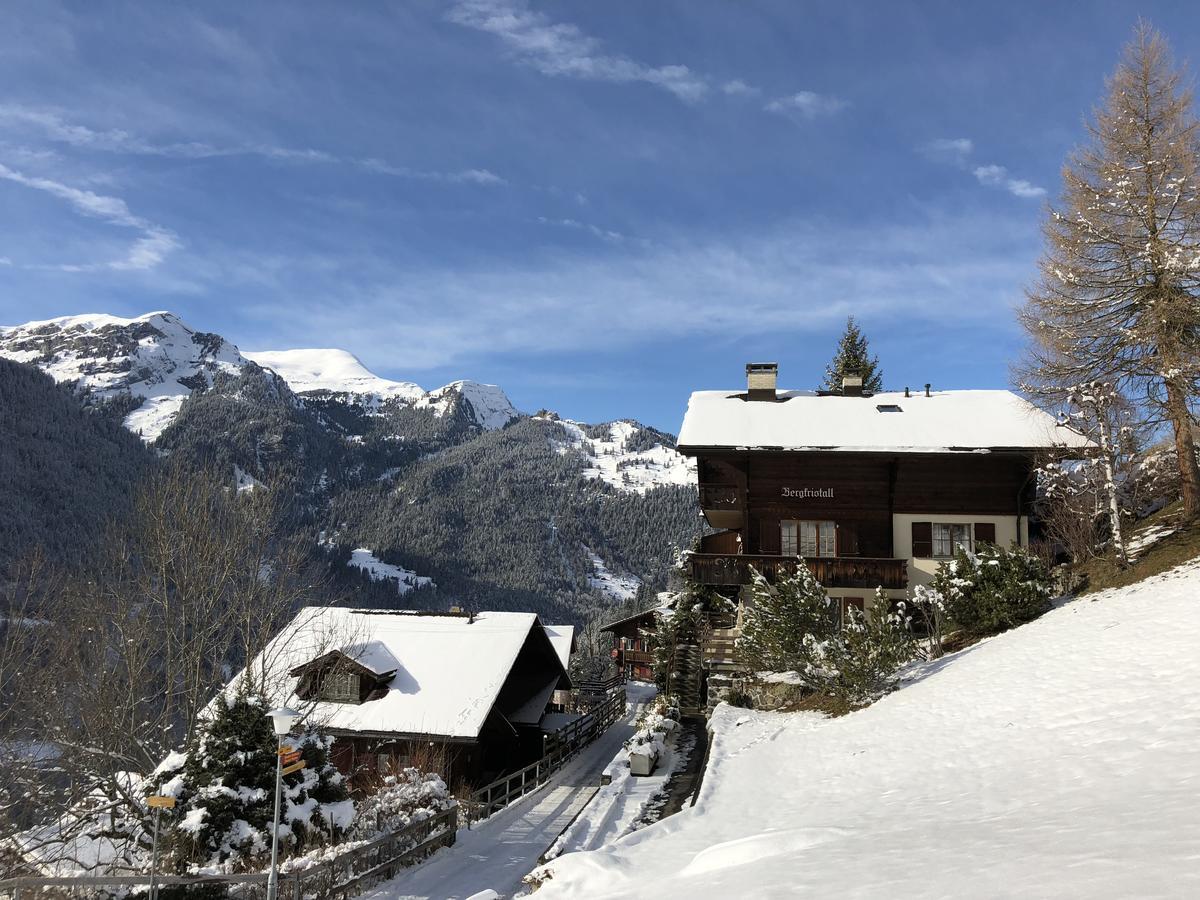 Chalet Bergkristall Венген Экстерьер фото